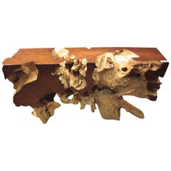 Due console in stile neoprimitivo