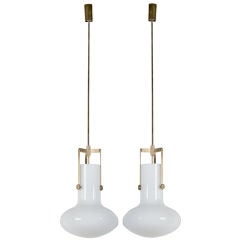 Ignazio Gardella - Suspension Lamps, Pair