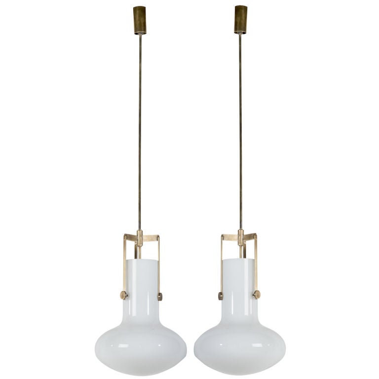 Ignazio Gardella - Suspension Lamps, Pair