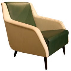 Gio Ponti-Carlo De Carli Italian 1960 Lounge Chair