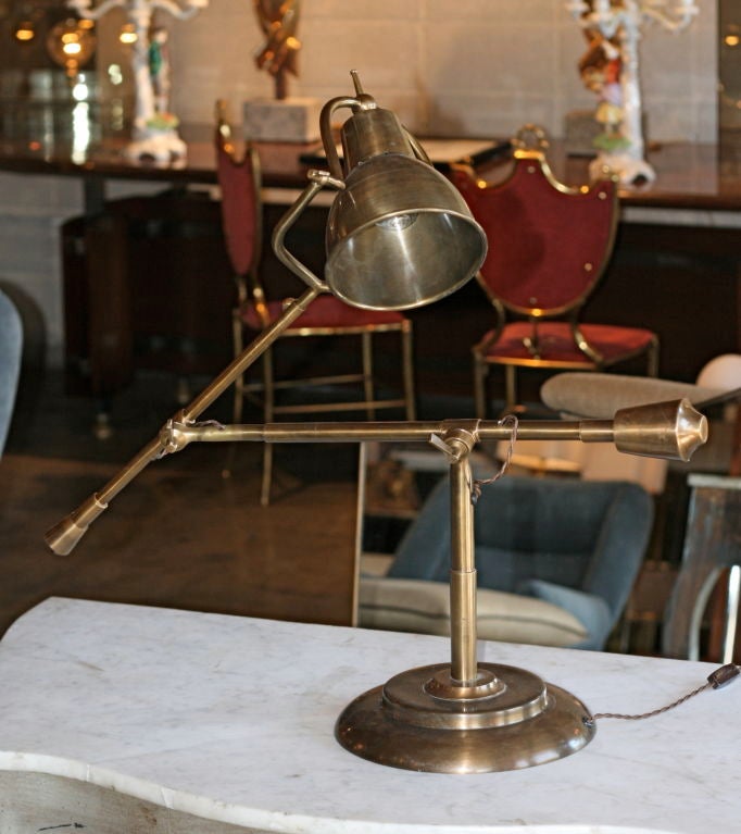 Brass Pharmacy Table Lamp 2