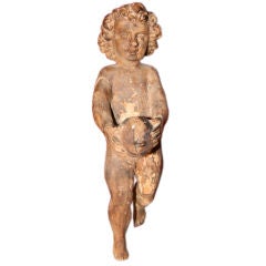 Italian Carved Cherub 9