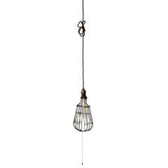 Rare Extra Large Cage Light