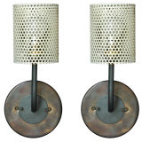Disderot Perforated Metal Sconces {Cylindrical}