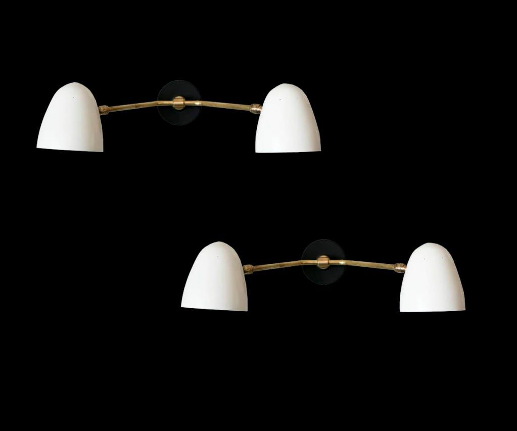 Disderot Double Arm Wall Lamps
