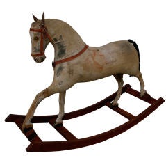 Antique 19th Century Rocking Horse
