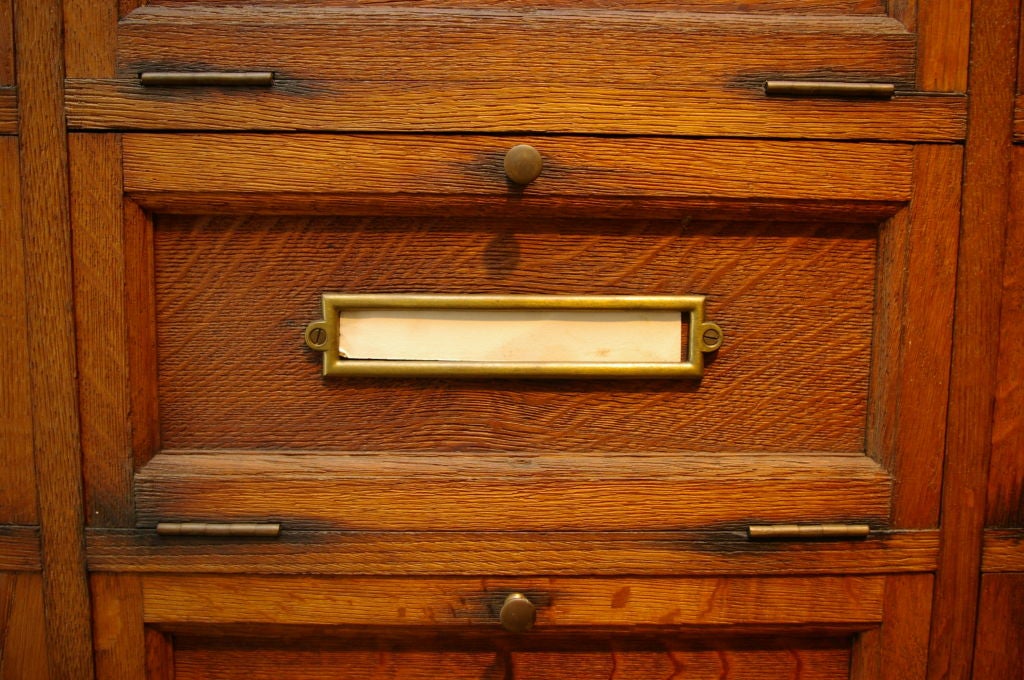 French Notary Filing Cabinet