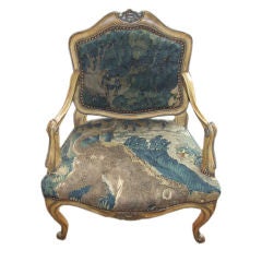 French 19th century painted miniature chair