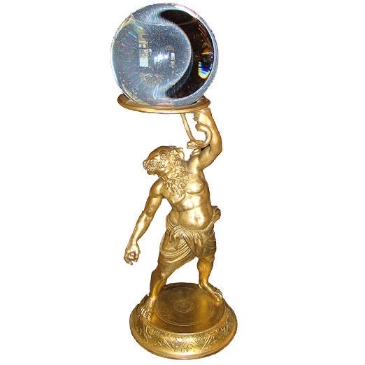 19th Century Italian Bronze of Baccaus For Sale