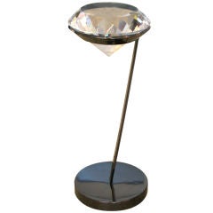 Carbon Accent Table in Black Nickel