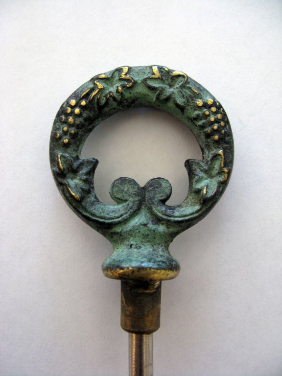 Vintage German Skeleton Key Cork Screw 1