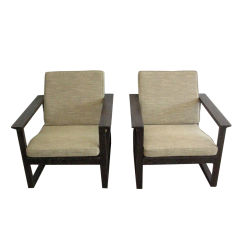 Pair of Borge Mogensen Armchairs