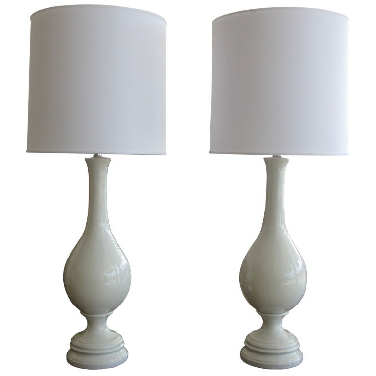 Pair of Blanc de Chine Lamps