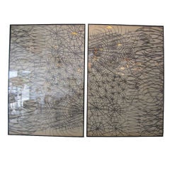 Original Framed Henry Moore Sketch Diptych