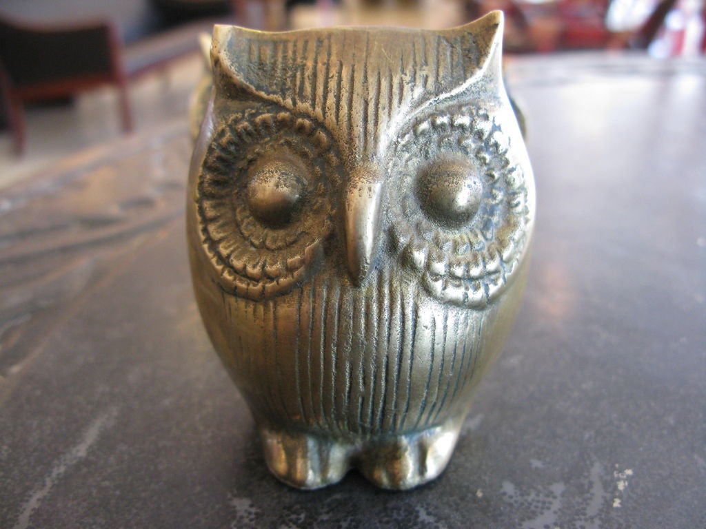 Solid Brass Owl 1