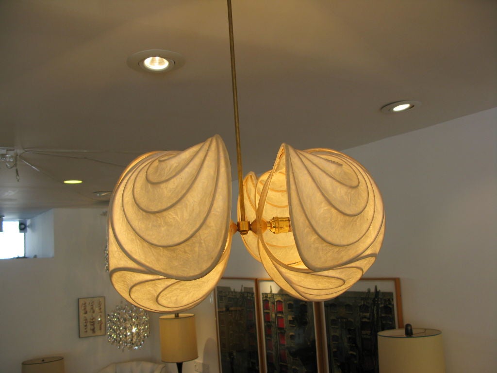 Contemporary Hanging Light Sculpture by Stephen White