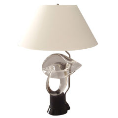 Livio Seguso - Modernist Italian Glass Sculpture Lamp 10
