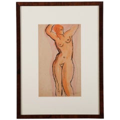 Jean Negulesco (1900-1993) Signed Painting on Paper