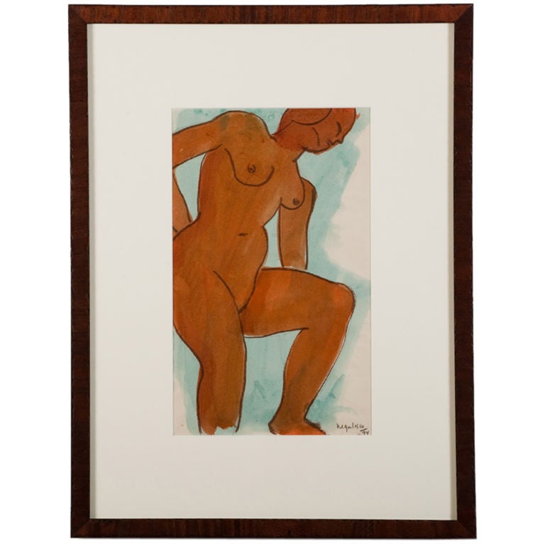 Jean Negulesco (1900-1993) Painting on Paper- Signed 1934