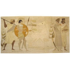 Large Silk Tapestry Mural - Greco Roman Classical Scene