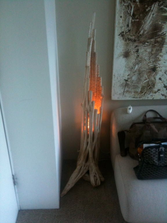 saguaro skeleton lamp