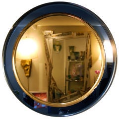 Round Fontana Arte Wall Mirror