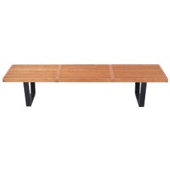 6' George Nelson Platform Bench in Birch