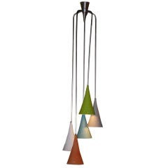 Italian Multi Cone Chandelier