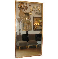 French 19th Century Gilt Framed Standing Mirror