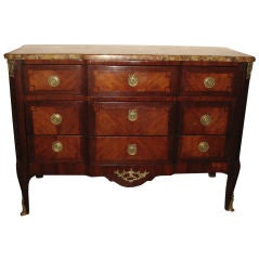 Transitional Style 3-Drawer Kingwood Commode