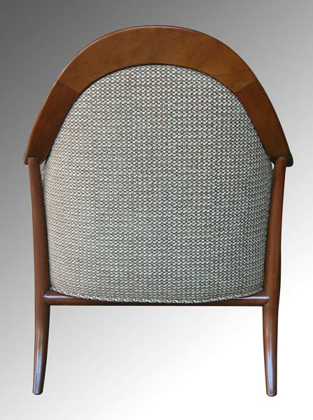A Sleek American Armchair by TH Robsjohn Gibbings for Widdicomb 1
