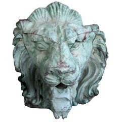 A Large-Scaled American Beaux-Arts Copper Architectural Element
