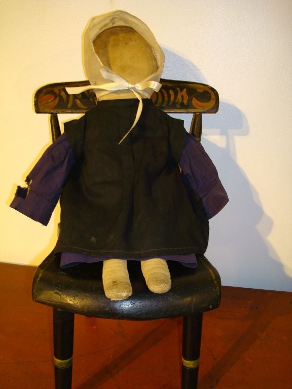 EARLY 20THC AMISH DOLL FROM PENNSYLVANIA 3