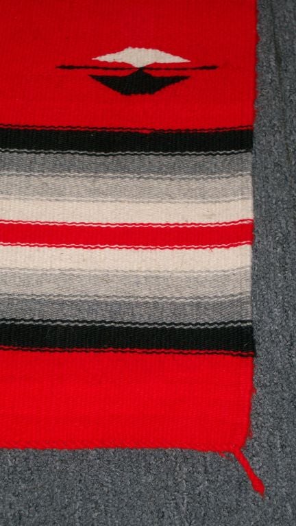 Mid-20th Century VIBRANT 1950'S NAVAJO WEAVING/RUG