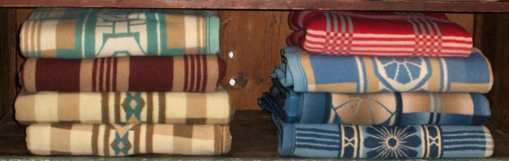Mid-20th Century LARGE COLLECTION OF BEACON/PENDLETON BLANKETS & COVERLETS