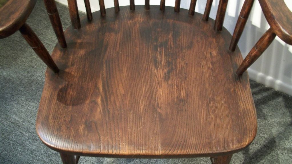 natural windsor chair