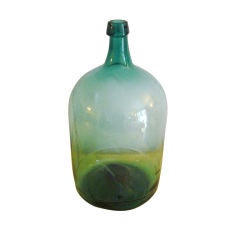 19th Century Handblown Glass Bottle