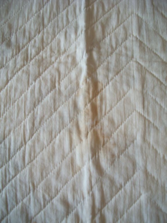 19THC BLUE & WHITE IRISH CHAIN QUILT 2