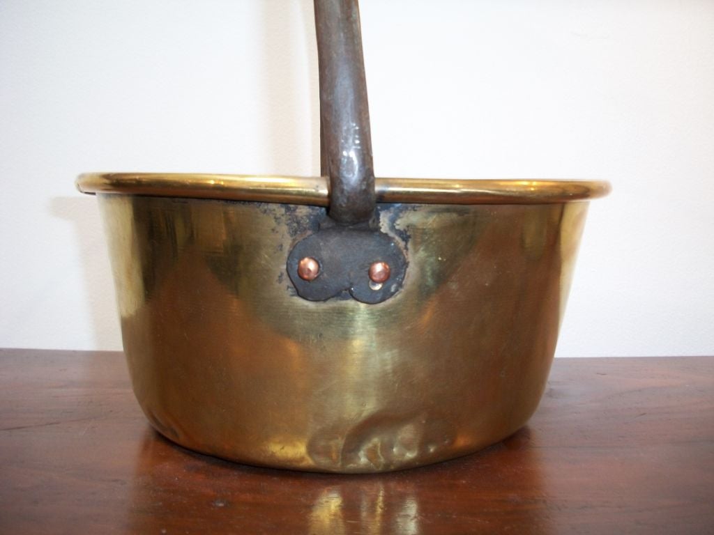 BRASS FIREPLACE KETTLE