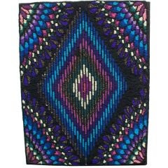 20th Century P.A. Mennonite Geometric Mounted Rug 9