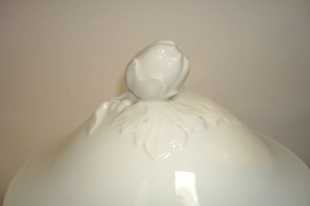 19TH  C. LARGE IRONSTONE SOUP TERRINE