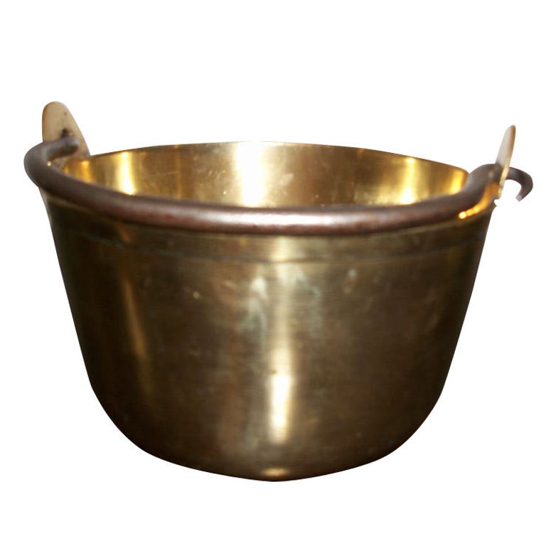 Miniature Brass Bucket For Sale at 1stDibs