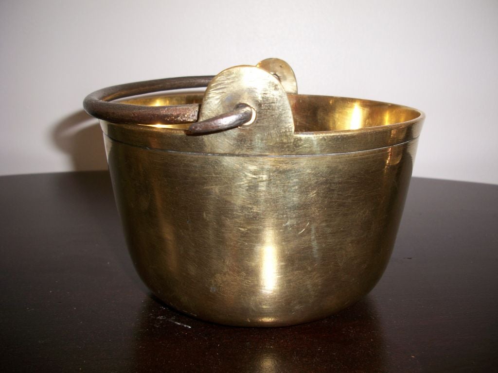 Miniature Brass Bucket For Sale at 1stDibs