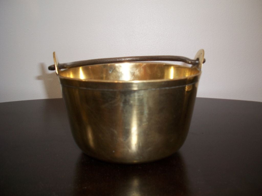 Miniature Brass Bucket For Sale at 1stDibs
