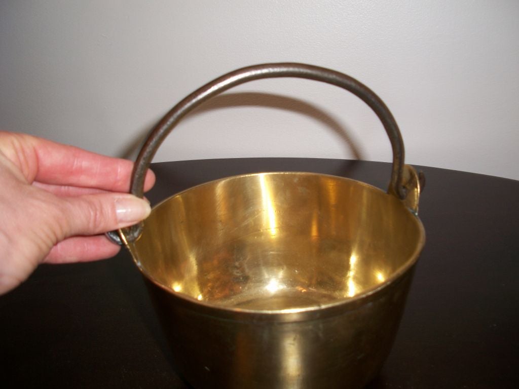 Miniature Brass Bucket For Sale at 1stDibs
