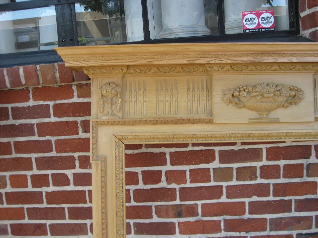 George III Style Fireplace Mantel