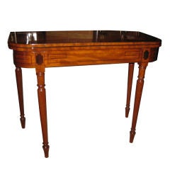 Charming Mahogany  Game Table