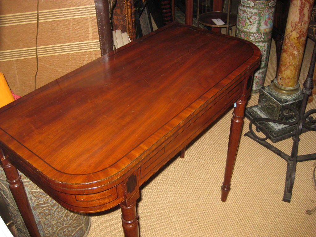 Charming Mahogany  Game Table