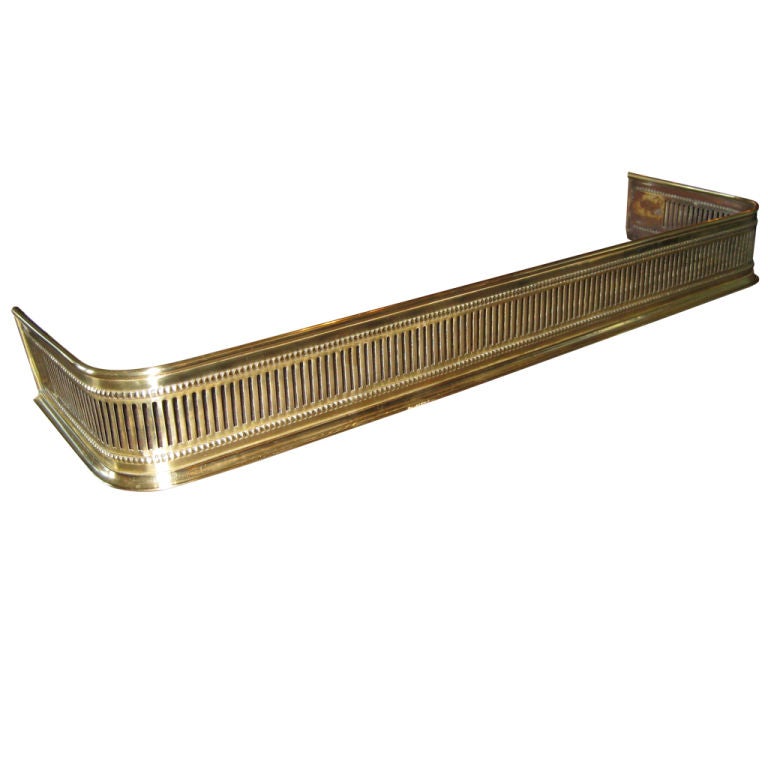 Brass Fender with pierced design