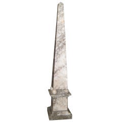 Antique Large Marble Obelisk